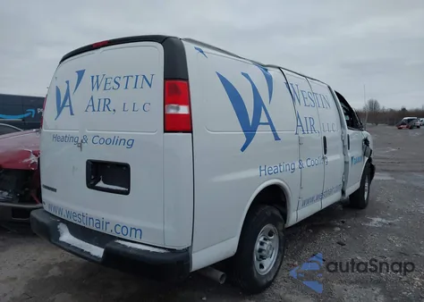 2024 Chevrolet Express Cargo Rwd 2500 Regular Wheelbase Wt from USA, damaged, VIN 1GCWGAFP1R1236115